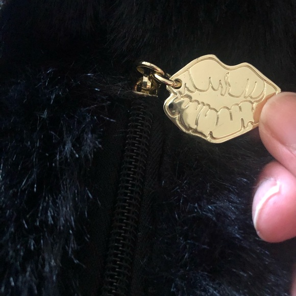 Betsey Johnson • black unicorn kitty cat stuffed animal backpack - Picture 6 of 7